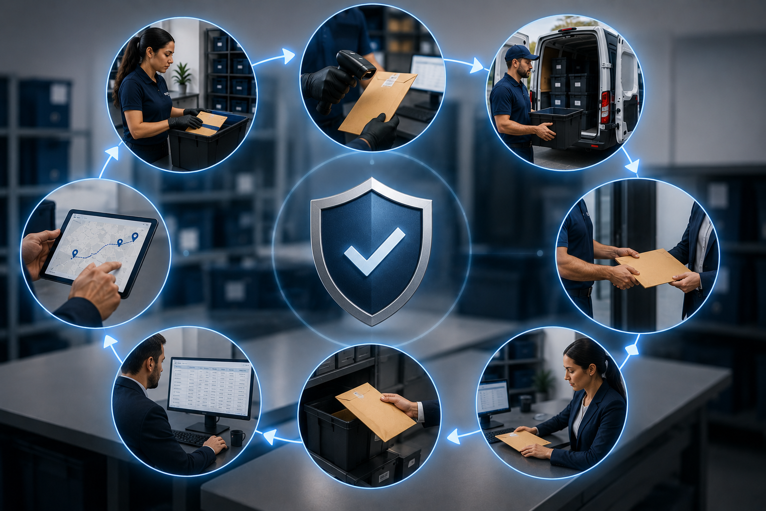 Mail chain of custody
